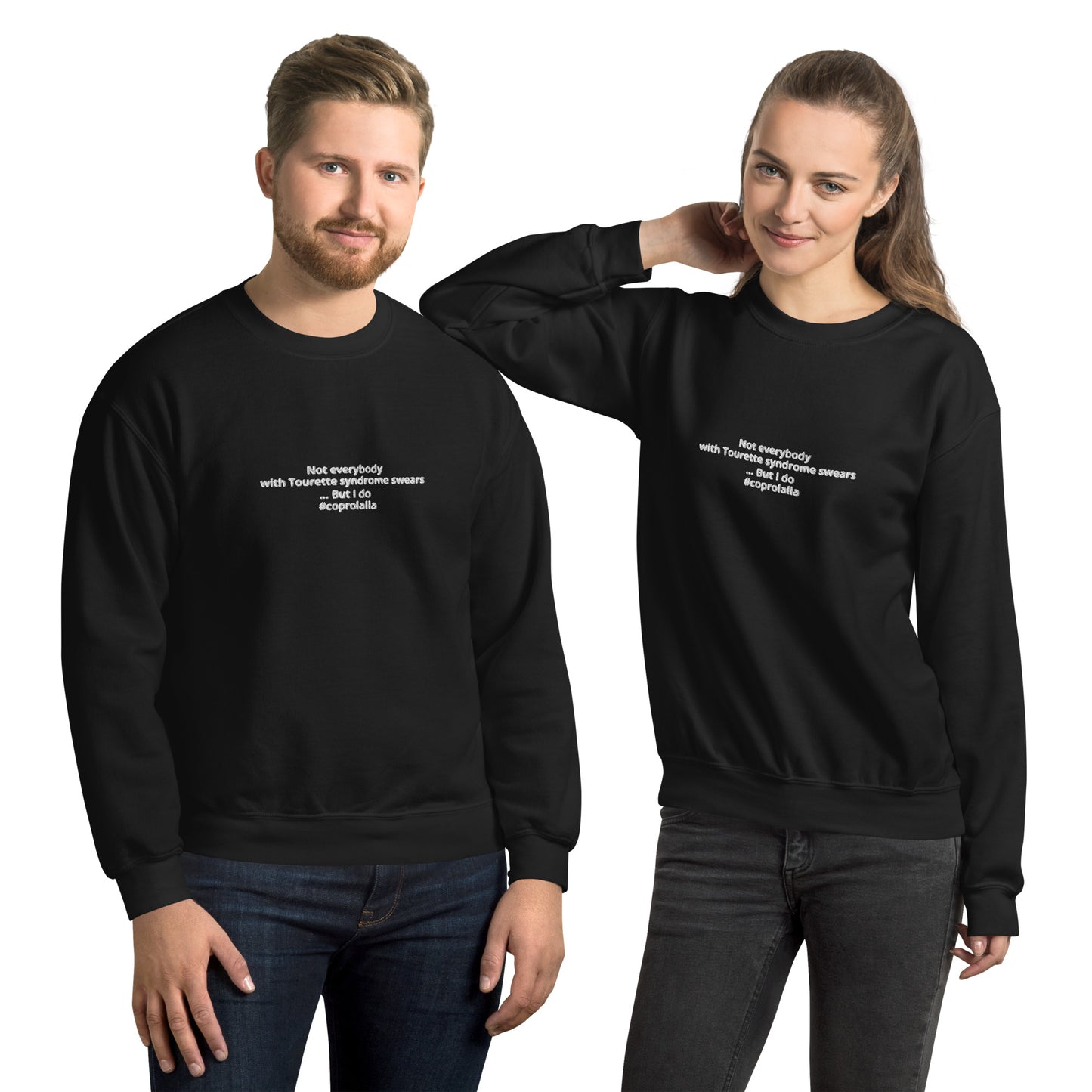 #coprolalia Unisex Sweatshirt